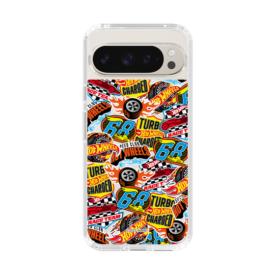 スリムプロテクションケース［ Hot Wheels™ - ステッカー ］
