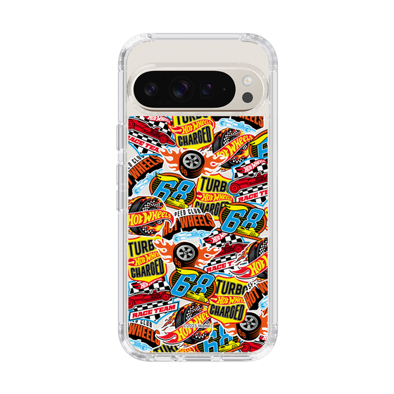 スリムプロテクションケース［ Hot Wheels™ - ステッカー ］