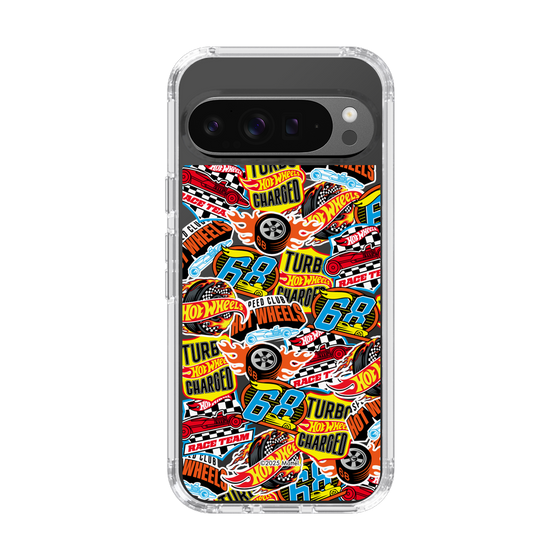 スリムプロテクションケース［ Hot Wheels™ - ステッカー ］