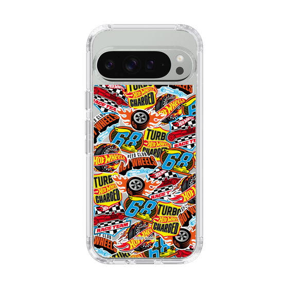 スリムプロテクションケース［ Hot Wheels™ - ステッカー ］
