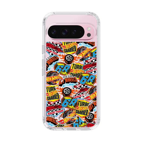 スリムプロテクションケース［ Hot Wheels™ - ステッカー ］