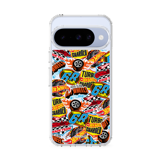 スリムプロテクションケース［ Hot Wheels™ - ステッカー ］