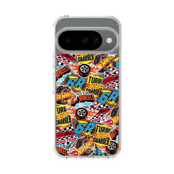 スリムプロテクションケース［ Hot Wheels™ - ステッカー ］