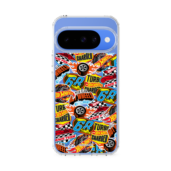 スリムプロテクションケース［ Hot Wheels™ - ステッカー ］
