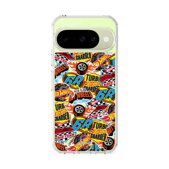 スリムプロテクションケース［ Hot Wheels™ - ステッカー ］