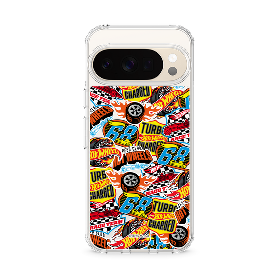 スリムプロテクションケース［ Hot Wheels™ - ステッカー ］