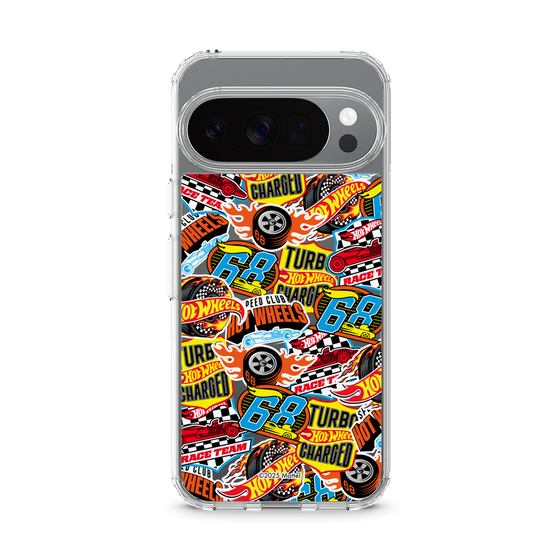 スリムプロテクションケース［ Hot Wheels™ - ステッカー ］