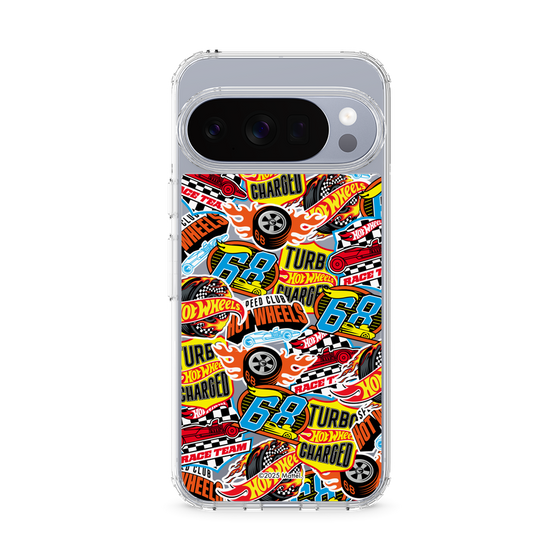 スリムプロテクションケース［ Hot Wheels™ - ステッカー ］