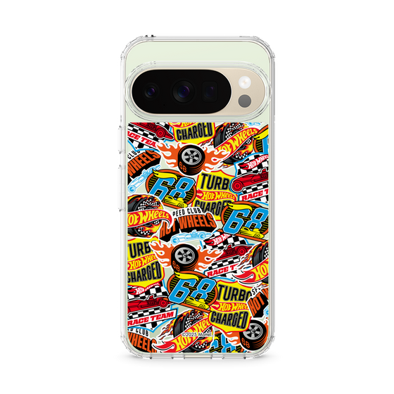 スリムプロテクションケース［ Hot Wheels™ - ステッカー ］