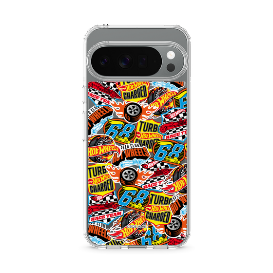 スリムプロテクションケース［ Hot Wheels™ - ステッカー ］