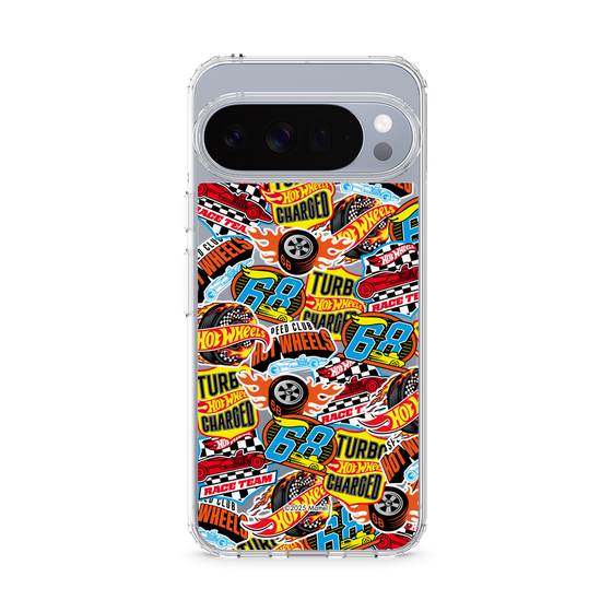 スリムプロテクションケース［ Hot Wheels™ - ステッカー ］