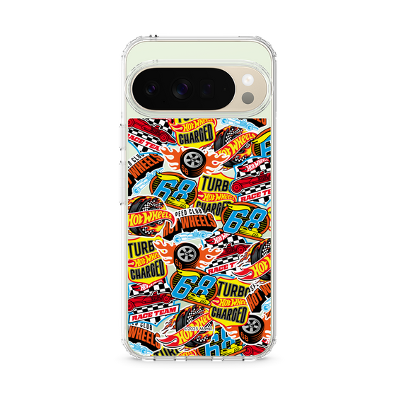 スリムプロテクションケース［ Hot Wheels™ - ステッカー ］