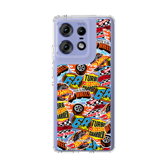 スリムプロテクションケース［ Hot Wheels™ - ステッカー ］