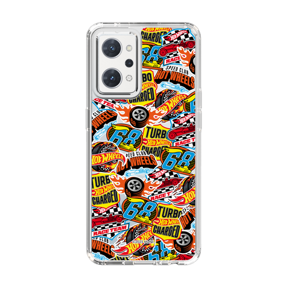 スリムプロテクションケース［ Hot Wheels™ - ステッカー ］