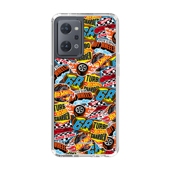 スリムプロテクションケース［ Hot Wheels™ - ステッカー ］