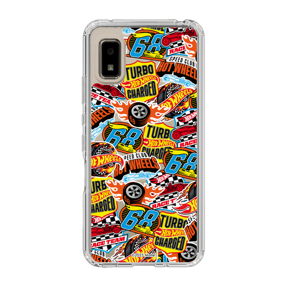 スリムプロテクションケース［ Hot Wheels™ - ステッカー ］