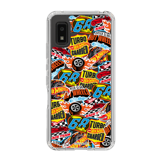 スリムプロテクションケース［ Hot Wheels™ - ステッカー ］