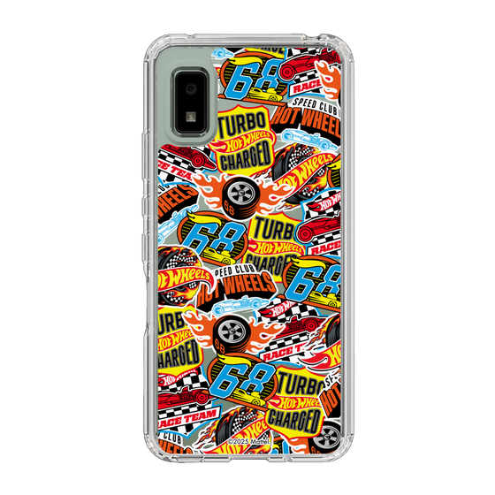 スリムプロテクションケース［ Hot Wheels™ - ステッカー ］