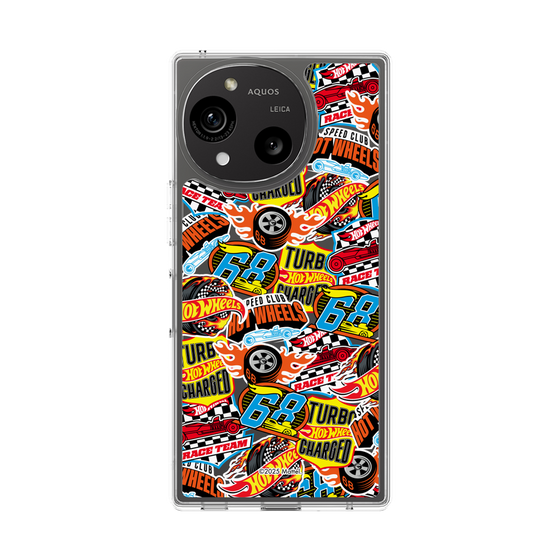 スリムプロテクションケース［ Hot Wheels™ - ステッカー ］