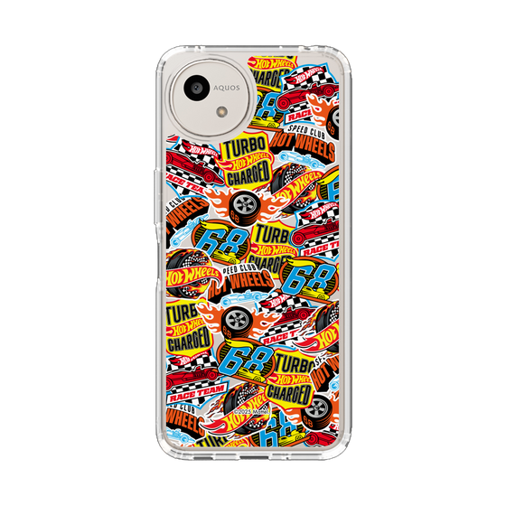 スリムプロテクションケース［ Hot Wheels™ - ステッカー ］