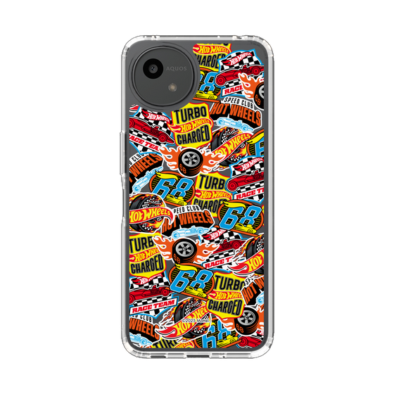スリムプロテクションケース［ Hot Wheels™ - ステッカー ］