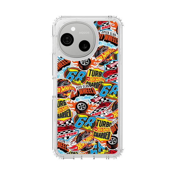 スリムプロテクションケース［ Hot Wheels™ - ステッカー ］