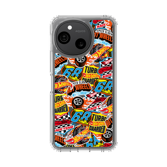 スリムプロテクションケース［ Hot Wheels™ - ステッカー ］