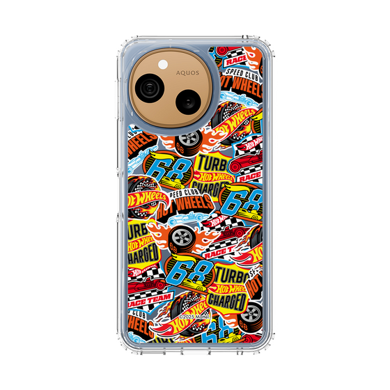 スリムプロテクションケース［ Hot Wheels™ - ステッカー ］