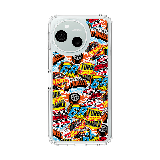 スリムプロテクションケース［ Hot Wheels™ - ステッカー ］
