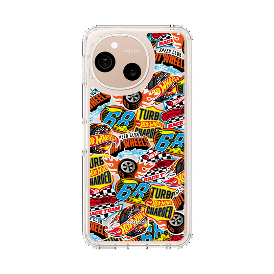 スリムプロテクションケース［ Hot Wheels™ - ステッカー ］
