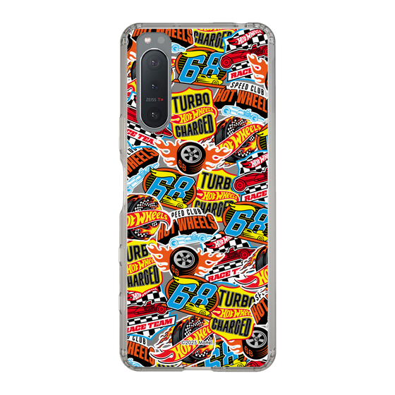 スリムプロテクションケース［ Hot Wheels™ - ステッカー ］