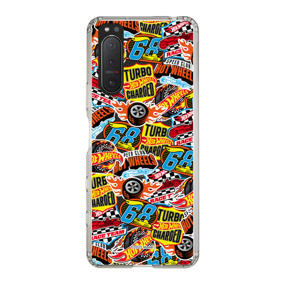 スリムプロテクションケース［ Hot Wheels™ - ステッカー ］