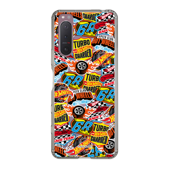 スリムプロテクションケース［ Hot Wheels™ - ステッカー ］