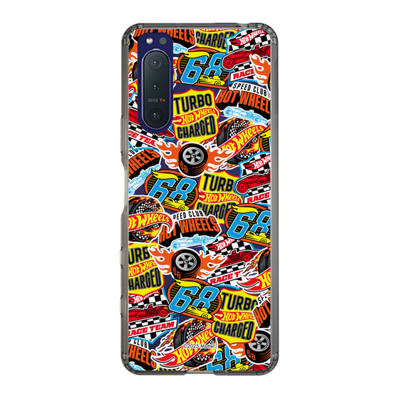 スリムプロテクションケース［ Hot Wheels™ - ステッカー ］