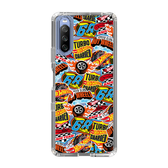 スリムプロテクションケース［ Hot Wheels™ - ステッカー ］