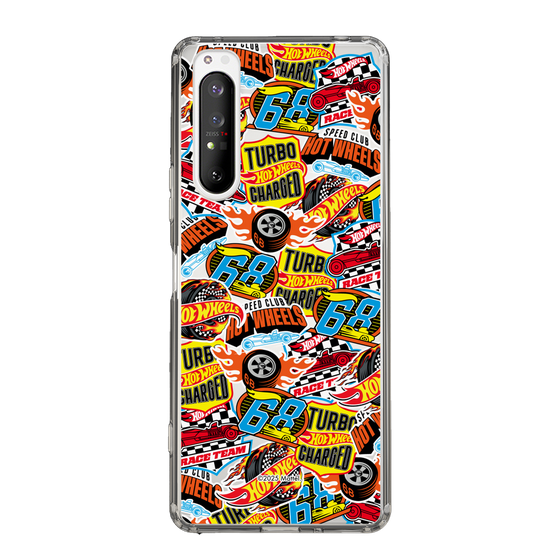 スリムプロテクションケース［ Hot Wheels™ - ステッカー ］