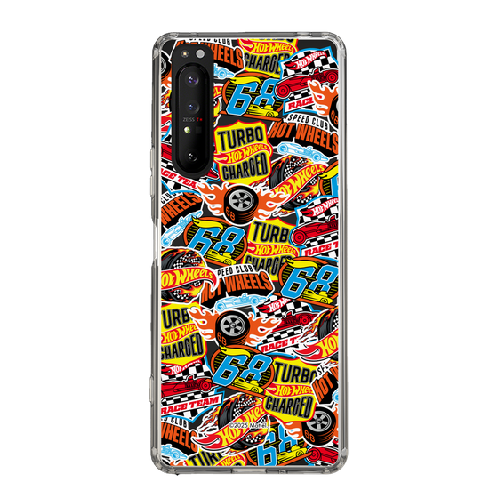 スリムプロテクションケース［ Hot Wheels™ - ステッカー ］