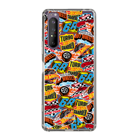 スリムプロテクションケース［ Hot Wheels™ - ステッカー ］