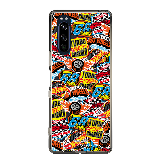 スリムプロテクションケース［ Hot Wheels™ - ステッカー ］