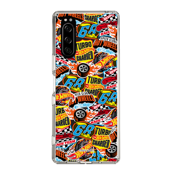 スリムプロテクションケース［ Hot Wheels™ - ステッカー ］