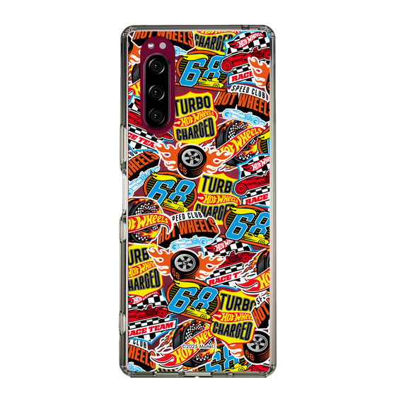 スリムプロテクションケース［ Hot Wheels™ - ステッカー ］