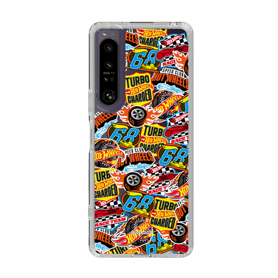 スリムプロテクションケース［ Hot Wheels™ - ステッカー ］