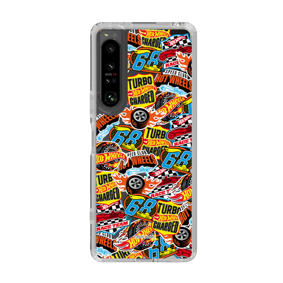 スリムプロテクションケース［ Hot Wheels™ - ステッカー ］