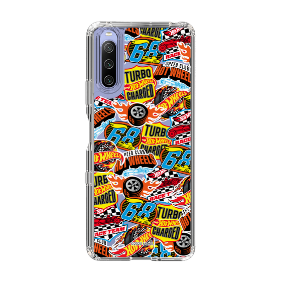 スリムプロテクションケース［ Hot Wheels™ - ステッカー ］