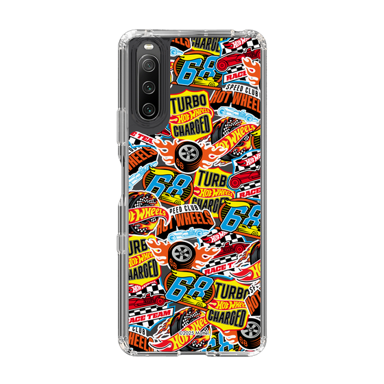 スリムプロテクションケース［ Hot Wheels™ - ステッカー ］