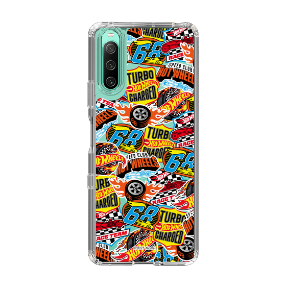 スリムプロテクションケース［ Hot Wheels™ - ステッカー ］