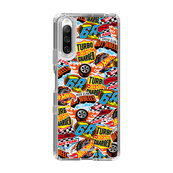 スリムプロテクションケース［ Hot Wheels™ - ステッカー ］