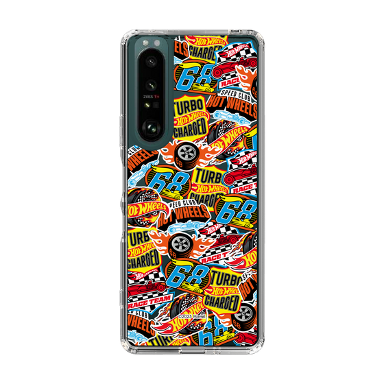 スリムプロテクションケース［ Hot Wheels™ - ステッカー ］