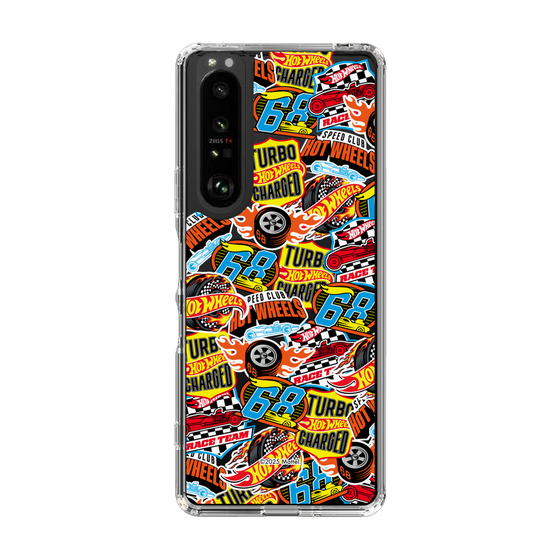 スリムプロテクションケース［ Hot Wheels™ - ステッカー ］