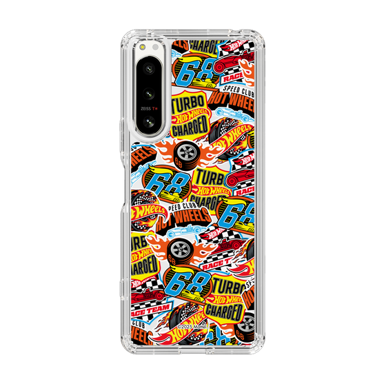 スリムプロテクションケース［ Hot Wheels™ - ステッカー ］